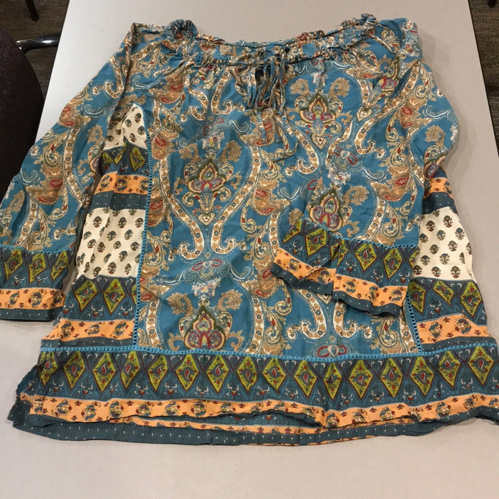 Patterned Blouse